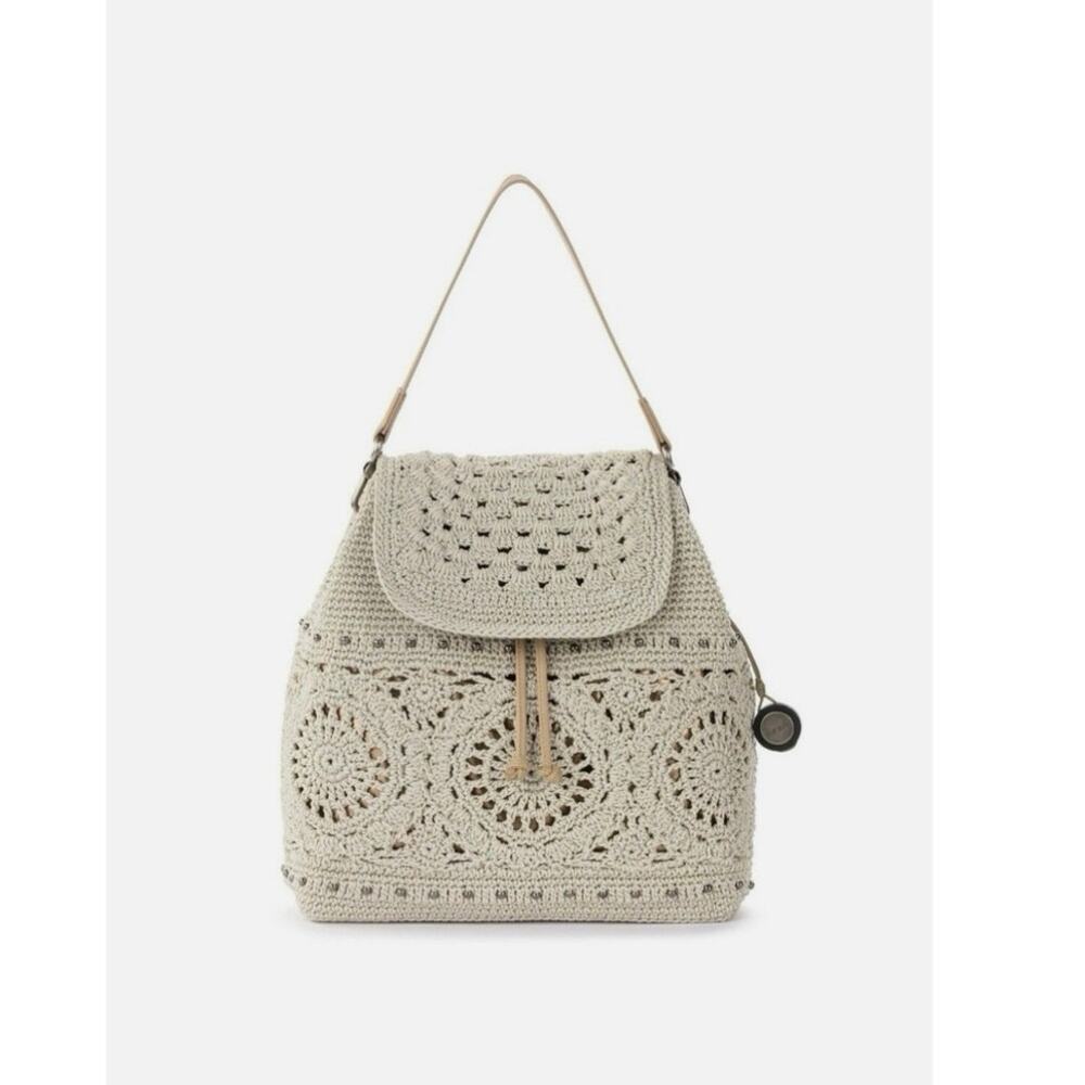The Sak Sayulita Crochet Large Backpack - Picture 2 of 14